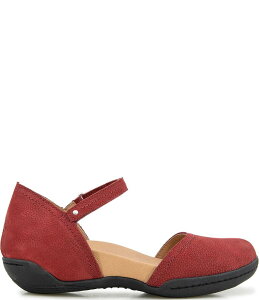 Wu[ fB[X V[Y Xb|E[t@[ XG[h Jambu Women's Margo Nubuck Suede Mary Janes Deep Red bh