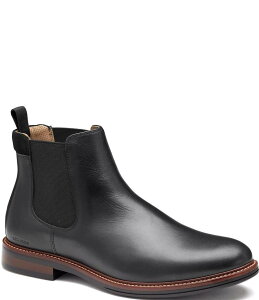 WXgAh}[tB[ Y V[Y u[cECu[c `FV[u[c `FV[ u[c U[ Johnston & Murphy Men's XC+Durham Waterproof Leather Chelsea Boots Black ubN
