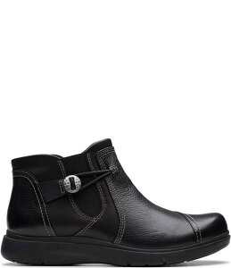 N[NX fB[X V[Y u[cECu[c U[ Clarks Artisan Certina Joy Leather Booties Black ubN