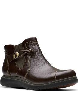 N[NX fB[X V[Y u[cECu[c U[ Clarks Artisan Certina Joy Leather Booties Dark Brown uE