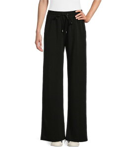 �J�b�p�[�L�[ ���f�B�[�X �{�g���X �J�W���A���p���c ���C�h���b�O �p���c �j�b�g Copper Key Knit Wide Leg Pull On Coordinating Pants Black �u���b�N