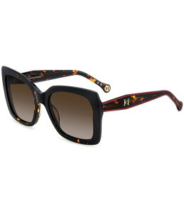 LCiw fB[X ANZT[ TOXEACEFA Havana Carolina Herrera Women's HER0258 54mm Square Two Tone Sunglasses