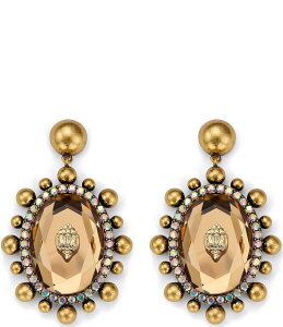 J[gWFCK[h fB[X ANZT[ sAXECO Kurt Geiger London Signature Eagle Gemstone Statement Drop Earrings Gold S[h