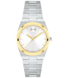 ���o�h ���f�B�[�X �A�N�Z�T���[ �r���v �~�j T�V���c Movado Bold Women's Quest Mini Quartz Analog Stainless Steel Bracelet Watch Two Tone