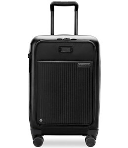 �u���O�X�A���h���C���[ ���f�B�[�X �o�b�O �X�[�c�P�[�X Briggs & Riley Sympatico Essential 22 Front Pocket Carry-On Expandable Spinner Black �u���b�N