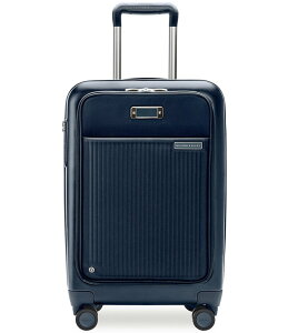 �u���O�X�A���h���C���[ ���f�B�[�X �o�b�O �X�[�c�P�[�X Briggs & Riley Sympatico Essential 22 Front Pocket Carry-On Expandable Spinner Navy �l�C�r�[