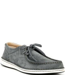 rPVgbN Y V[Y hXV[Y IbNXtH[h XG[h [X Birkenstock Men's Pasadena Suede Lace Up Moc Toe Oxfords Basalt Gray O[