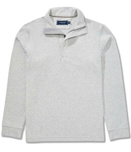 ���@�C�����[�h���@�C���Y �����Y �A�E�^�[ �j�b�g�E�Z�[�^�[ Vineyard Vines Calmwater Quarter-Zip Pullover Ultimate Gray �O���[