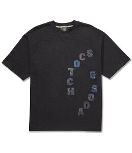 �X�R�b�`�A���h�\�[�_ �����Y �g�b�v�X �V���c T�V���c Scotch & Soda Loose Fit Applique Short Sleeve T-Shirt Meteorite