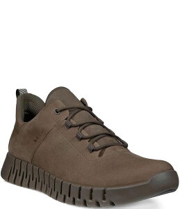 GR[ Y V[Y hXV[Y SAebNX U[ Dark Clay ECCO Men's Gruuv GTX U-Bell Leather Sneakers