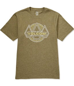 �{���R�� �����Y �g�b�v�X �V���c T�V���c �O���t�B�b�N Volcom Short Sleeve Walker Graphic T-Shirt Dark Olive �I���[�u