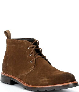 �R�[���n�[�� �����Y �V���[�Y �u�[�c�E���C���u�[�c Cole Haan Men's Chamberlin Water Resistant Nubuck Chukka Boots CH Spiced Brown/Dark Brown �u���E��