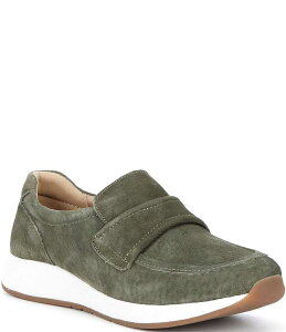 _XR fB[X V[Y Xj[J[ XG[h [t@[ Dansko Clementine Nubuck Suede Loafer Sneakers Olive I[u