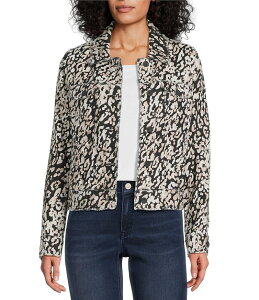 �g�b�~�[�o�n�} ���f�B�[�X �A�E�^�[ �R�[�g �W���P�b�g Tommy Bahama Spotted Sea Two Palm Raw Edge Point Collar Long Sleeve Button Front Jacket Black �u���b�N