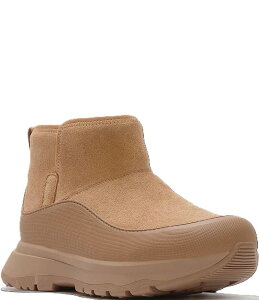 tBbgtbv fB[X V[Y u[cECu[c U[ Desert Tan FitFlop Neo-D-Hyker Suede Ankle Booties