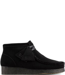 N[NX fB[X V[Y u[cECu[c XG[h u[c Clarks Original Wallabee Suede Chukka Booties Black ubN