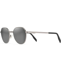 }ECW fB[X ANZT[ TOXEACEFA vXTCY Maui Jim Hukilau PolarizedPlus2Round 52mm Sunglasses Grey Metal O[