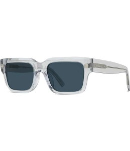 WoV[ fB[X ANZT[ TOXEACEFA Givenchy Women's GV Day 53mm Geometric Rectangle Sunglasses Transparent Light Grey O[