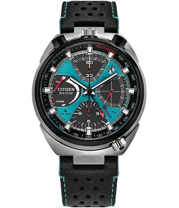 V`Y fB[X ANZT[ rv U[ Citizen Men's Eco-Drive Promaster Land Tsuno Quartz Analog Leather Strap Watch Black ubN