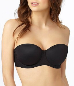 ���~�X�e���[ ���f�B�[�X �A���_�[�E�F�A �u���W���[ �X�g���b�v���X Le Mystere Soiree Full-Busted Underwire Contour Convertible Strapless Bra Black �u���b�N
