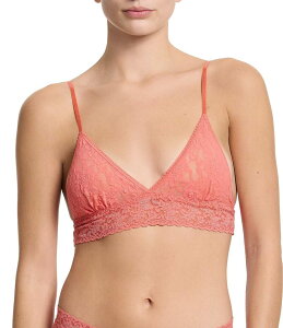 �n���L�[�p���L�[ ���f�B�[�X �A���_�[�E�F�A �u���W���[ ���[�X Hanky Panky Signature Lace Lined Bralette Courageous Coral �R�[����