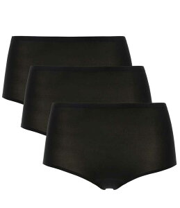 �V�����g�� ���f�B�[�X �A���_�[�E�F�A �p���c �n�C�E�G�X�g Chantelle Seamlessoft Stretchigh Waist Rise Brief Panty 3-Pack Black �u���b�N
