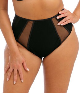 �G���~ ���f�B�[�X �A���_�[�E�F�A �p���c ���b�V�� Elomi Kintai Mesh Sides Brief Panty Black �u���b�N
