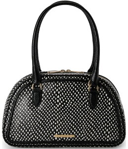 �u�����~�� ���f�B�[�X �o�b�O BRAHMIN Everlastinglorieta Collection Angie Snake Dome Satchel Bag Everlastinglorieta