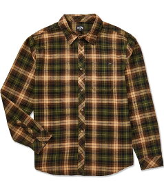 ビラボン メンズ トップス シャツ Billabong Coastline Long Sleeve Plaid Flannel Shirt Faded Rose チェック