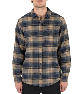 �n�[���[ �����Y �g�b�v�X �V���c Hurley Portland Heavy Weight Flannel Shirt Woodside
