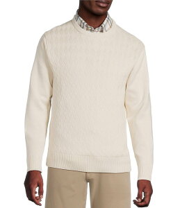 �_�j�G�� �N���~�� �����Y �A�E�^�[ �p�[�J�[�E�X�E�F�b�g �Z�[�^�[ Daniel Cremieux Signature Label Supima Diamond Pattern Sweater Birch