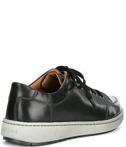 WZtZCx Y V[Y Xj[J[ [X U[ Josef Seibel Men's David 03 Leather Lace Up Sneakers Black ubN