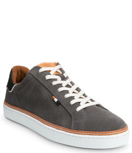 AGhY Y V[Y Xj[J[ XG[h [X Allen-Edmonds Men's Alpha Suede Lace-Up Sneakers Grey O[