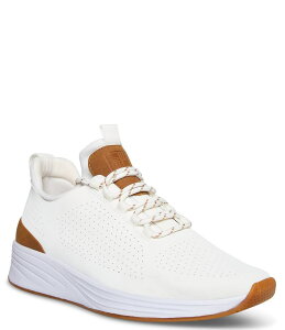 XeB[u }f Y V[Y Xj[J[ [X U[ Steve Madden Men'sakkai Perforated Leather Lace Up Sneakers Cream N[