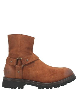 fBS Y V[Y u[cECu[c XG[h Dingo Men's Road Trip Suede O-Ring Harness Hardware Lug Sole Boots Brown uE