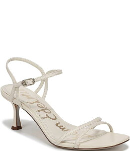 �T���G�f���}�� ���f�B�[�X �V���[�Y �T���_�� ���U�[ Sam Edelman Presley Leather Strappy Dressandals Modern Ivory �A�C�{���[