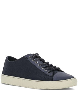 �t���C �����Y �V���[�Y �X�j�[�J�[ �L���b�v Frye Men's Astor Canvas Cap-Toe Sneakers Indigo �C���f�B�S