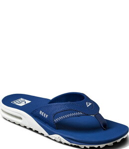 [t Y V[Y T_ Reef Men's Fanning Pregame Bottle Opener Flip Flops Navy/White zCg