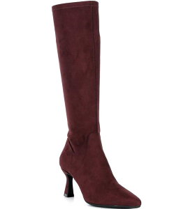 �A���b�N�X�}���[ ���f�B�[�X �V���[�Y �u�[�c�E���C���u�[�c �g�[�� �X�G�[�h Alex Marie Maeve Suede Jetset-Tech Collection Tall Dress Boots Wine ���C��