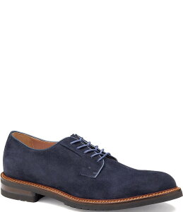 WXgAh}[tB[ Y V[Y IbNXtH[h XG[h Johnston & Murphy Collection Men's Hartford Suede Plain Toe Oxfords Navy lCr[