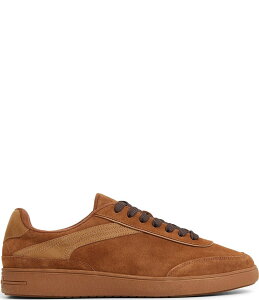 �A���h �����Y �V���[�Y �X�j�[�J�[ �X�G�[�h ALDO Men's Cypressuede Sneakers Cognac