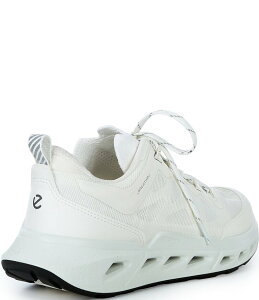 GR[ fB[X V[Y Xj[J[ bV [X U[ ECCO Women's Biom 720 Leather and Mesh Lace Up Sneakers White zCg