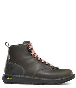 _i[ fB[X V[Y u[cECu[c U[ Danner Women's Logger 917 GORE-TEX Waterproof Leather Kiltie Hiker Boots Charcoal `R[