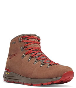 _i[ fB[X V[Y u[cECu[c XG[h Danner Women's Mountain 600 Waterproof Suede Hiking Boots Brown/Red bh