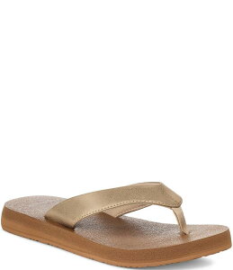 �T�k�[�N ���f�B�[�X �V���[�Y �T���_�� Sanuk Women's Yoga Mat II Flip Flops Champagne �V�����p��