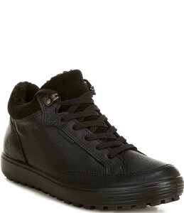 GR[ fB[X V[Y u[cECu[c ECCO Soft 7 Tred Nubuck Booties Black ubN