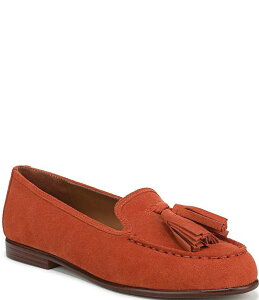 tRTg fB[X V[Y Xb|E[t@[ XG[h Sarto by Franco Sarto Minerva Suede Tasseloafers Terra Rossa Orange IW