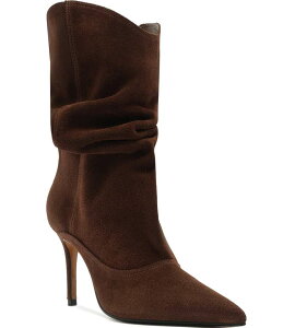�V���b�c ���f�B�[�X �V���[�Y �u�[�c�E���C���u�[�c �X�G�[�h Schutz Maryana Slouch Suede Pointed Toe Boots Root Brown �u���E��