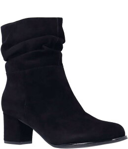 [hs[h fB[X V[Y u[cECu[c XG[h L'Amour Des Pieds Pivar Suede Slouch Shaft Booties Black ubN