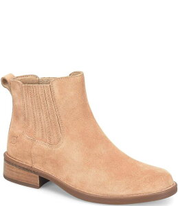 �{�[�� ���f�B�[�X �V���[�Y �u�[�c�E���C���u�[�c �X�G�[�h �`�F���V�[ �A���N�� Born Cici Suede Chelseankle Bootiesand �T���h
